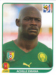 Achille Emana Cameroon samolepka Panini World Cup 2010 #403